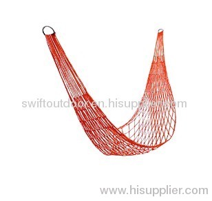 colorful nylon rope hammock
