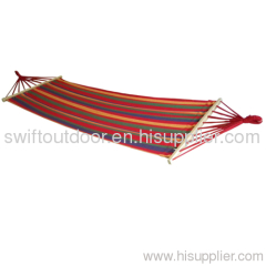 Single person outdoor hammock