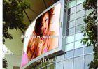 P12 Curved Outdoor Advertising LED Display Electronic Signs , CE ROHS