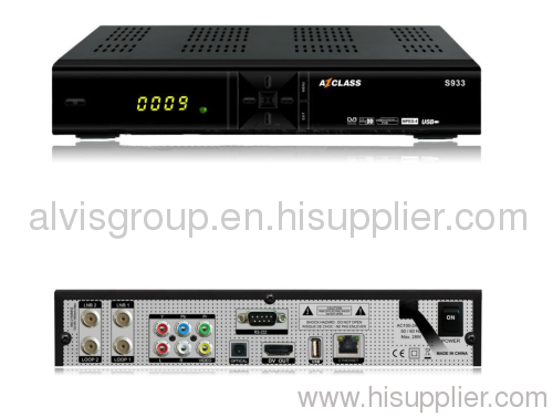 AZCLASS 933 satellite receiver with Twin tuner for Nagra 3 channels free