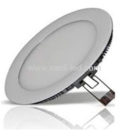 LED Panel Light round Dia240mm 12W cool white with DALI dimmable & Emergency