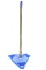 Chenille triangle mop with 120cm pole