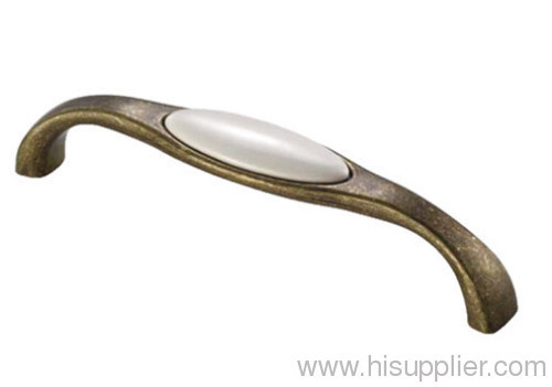 ceramic handle/Zinc alloy furniture handle