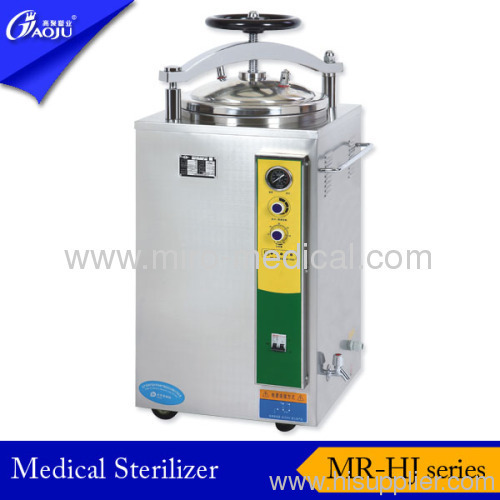 Electric-heated vertical steam sterilize(hand round automatic)