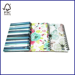 3 subjects spiral notebook