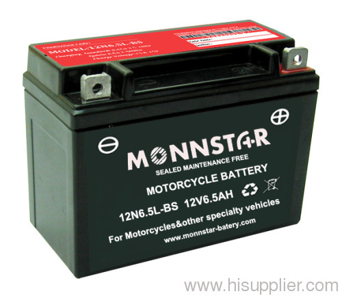Maintenance Free Motorcycle Battery