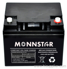 12v40ah vrla agm battery