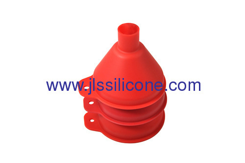 acid resistant silicone funnel in middle size