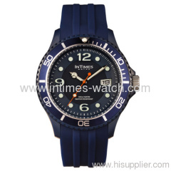 Watches men 2013 new style XL size 48mm 10ATM water-resistant stainless steel back Intimes Men Watch IT-090