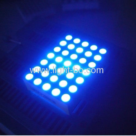 Ultra Bright Blue 0.7" 1.2" 1.5" 2.1" 4.2" 5 x 7 Dot Matrix LD Display for moving sign,message board,position indicators