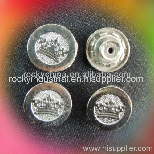 Nickel Color Jeans Button