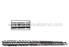 Harden Parallel Twin Screw barrel for extrusion processing