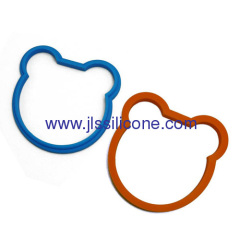 Bear style omelette mould silicone egg ring