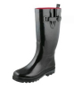 Ladies rain boot with buckle
