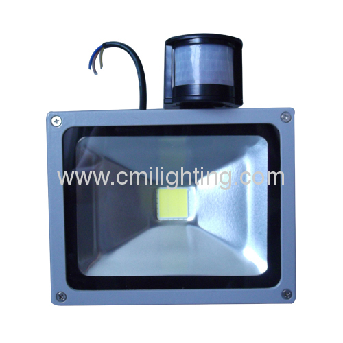 20W PIR SENSOR LED FLOODLIGHT PROJECTOR WATERPROOF