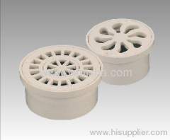 Circular Plastic Floor Drain with Outlet Diameter 70 or 55mm