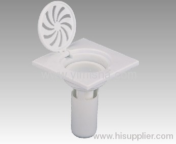 High Water Sealed Plastic Anti Odor Floor Drain With Outlet