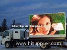 Wateproof P7 Mobile Truck Mounted LED Screen , 1R1G1B DIP Video Walls