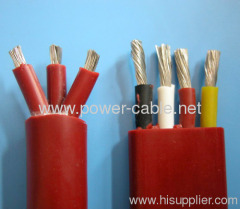 Good quality copper 4 core rubber cable with rubber insulated