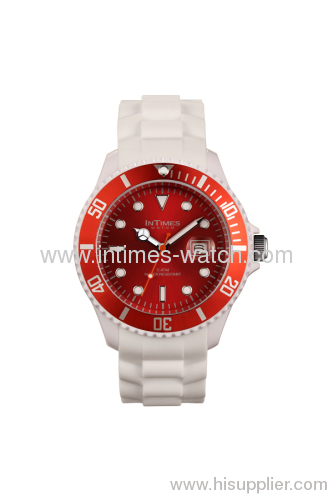 distributor needed for INTIMES WATCH IT-057MC 44mm plastic case silicone band 5ATM water-resistant