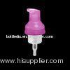 Liquid soap pump Translucent pink , 0.4ml 30mm and Plastic PP