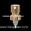 Shiny gold metal ferrule Perfume Sprayer Pump , Dia.15mm 0.075ml for fragrance