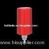 Red Perfume Sprayer Pump , Dia.15mm 0.075ml with metal overcap for perfume