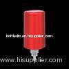 Red Perfume Sprayer Pump , Dia.15mm 0.075ml with metal overcap for perfume