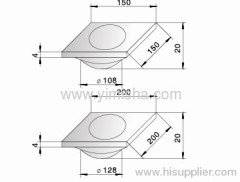Plastic Anti-odor Floor Drain with Clean Out