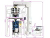 SK-420D Packaging Machine for puffed food,shrimp strip,potato chips,banana chips, apple flakes,crispy rice,peanuts