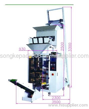 SK-420ST packing machine for small granule and free flowing powder,such as:sugar,washing powder,gourmet powder