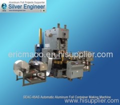 Aluminum Foil Container Making Machine