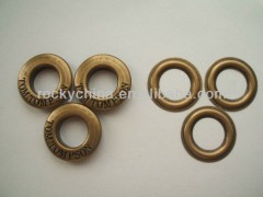 Anti Brass Flat Brass Eyelet Ring