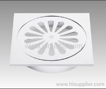 Brass Chrome Plated Clamp Floor Drain