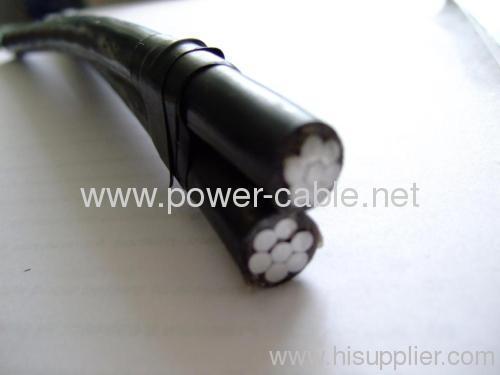 ABC Aerial Bundle Cable 450/750v duplex cable