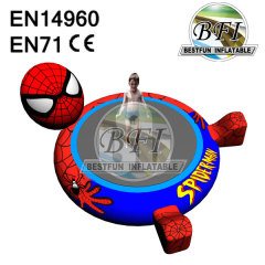 Spiderman Children Small Inflatable Water Trampoline Game