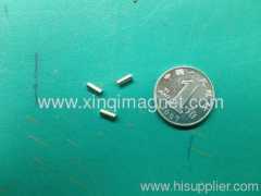 Cylinder NdFeB magnet with small size
