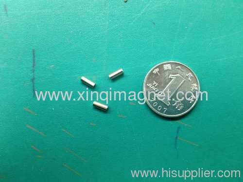 Cylinder NdFeB magnet with small size