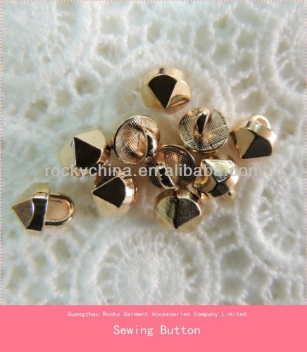 Gold Plating Diamond Sewing Button