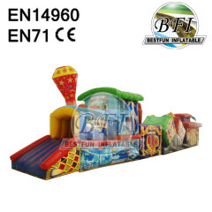 Classic Train Theme Inflatable Tunnel