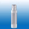Plastic airless bottle 80ml 100ml with pump spray for cosmetic packaging