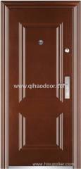 Iron entrance safety steel doors QH-0219P