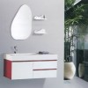 The PVC bathroom cabinet