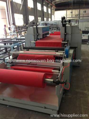 Automatic Non-woven Sheet Cutting Machine with double sides Soft-handle Attachment