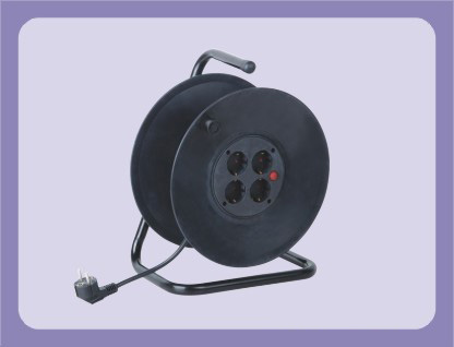 40m 50m Germany Extension Cable Reel with 4 Outlet Sockets