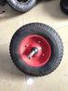 4.00-8 High Quality Pneumatic Hand Trolley Wheels , Rubber Cart Wheel