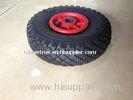 3.00-4 Rubber Wheelbarrow Hand Trolley Wheels With Metal Rim