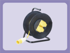 INDUSTRIAL 3-WIRE CABLE REEL WITH 2 OUTLET FOR 40-50 METER