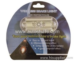 LED Wireless Helmet Brake Light for Motorcycles