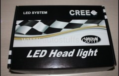 LED Car Head Light Kit H9-6000K